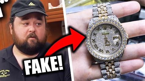 pawn stars rolex fake